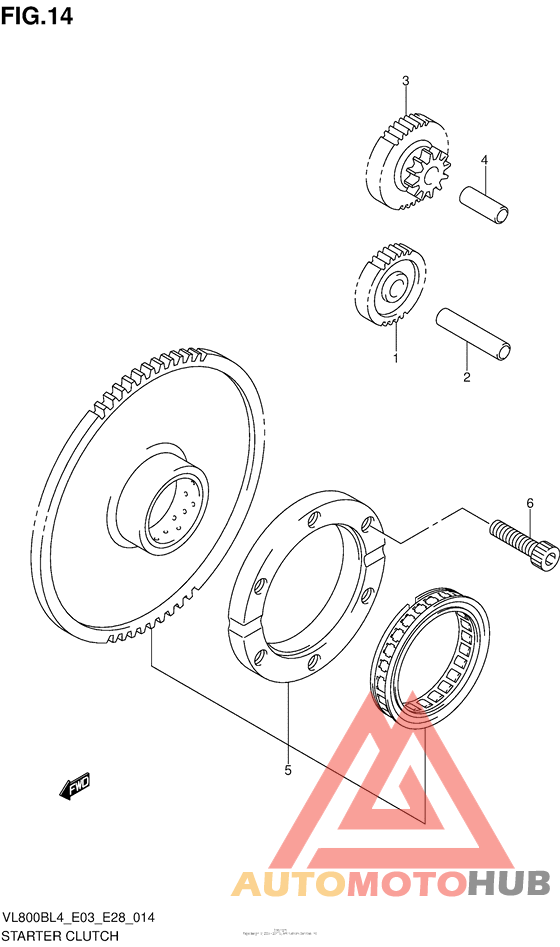 Муфта стартера
