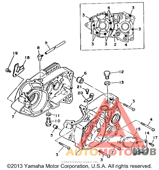 Картер двигателя