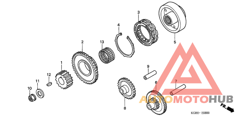 Муфта стартера