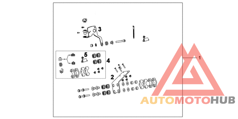 Mc navi bracket cbf600s