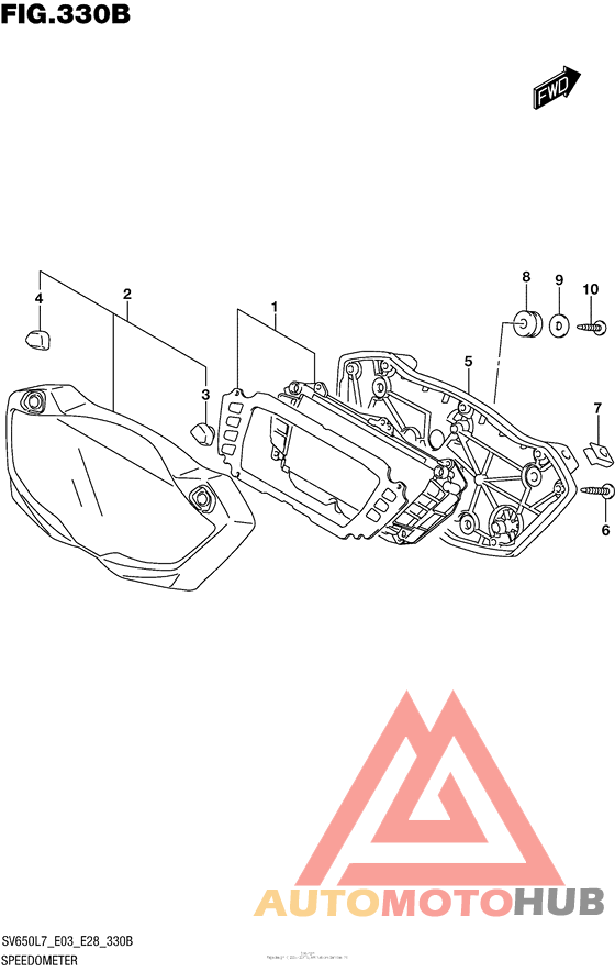 Speedometer (Sv650L7 E33)