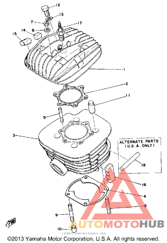 Cylinder head-cylinder