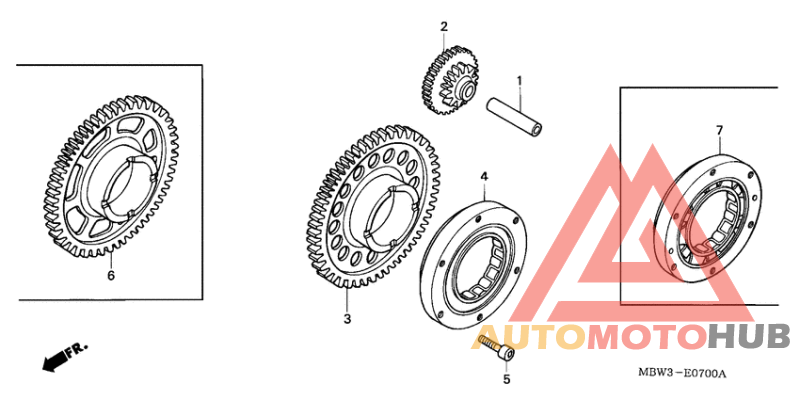 Муфта стартера