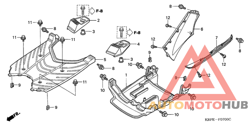 Панель пола