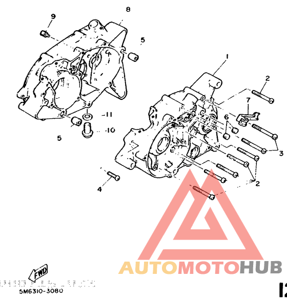 Картер двигателя