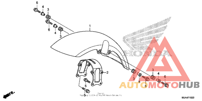 Front fender (3)