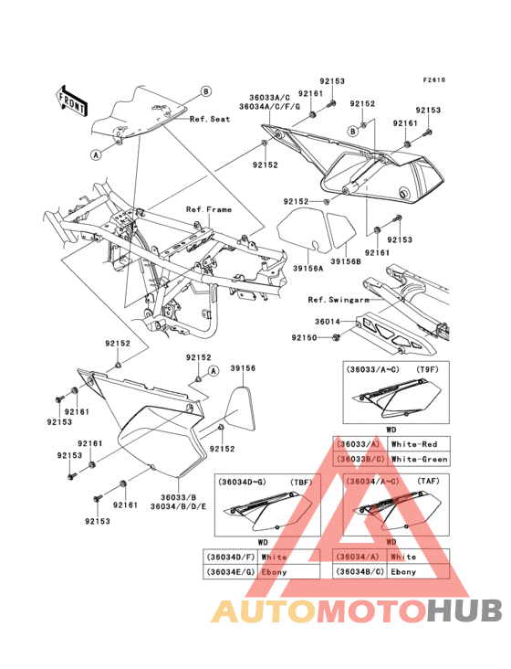 Side covers/chain cover(1/2)(t9f-tbf)