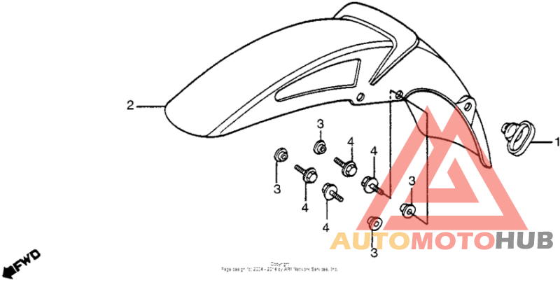 Переднее крыло