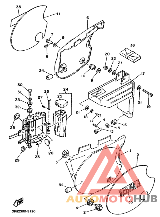 Боковые обтекатели