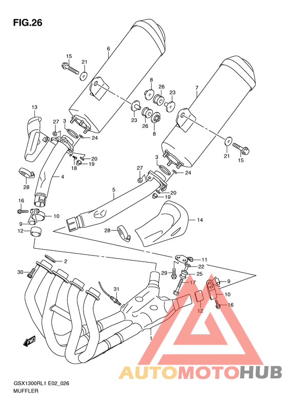 Muffler comp