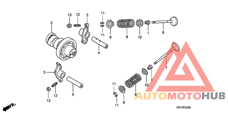 Распред вал/клапана
