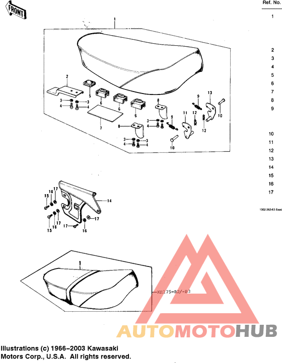 Seat/chain cover