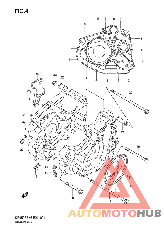 Картер двигателя