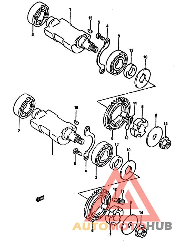 Балансир кривошипа