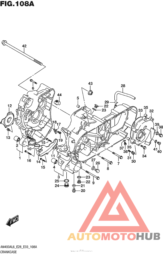 Картер двигателя