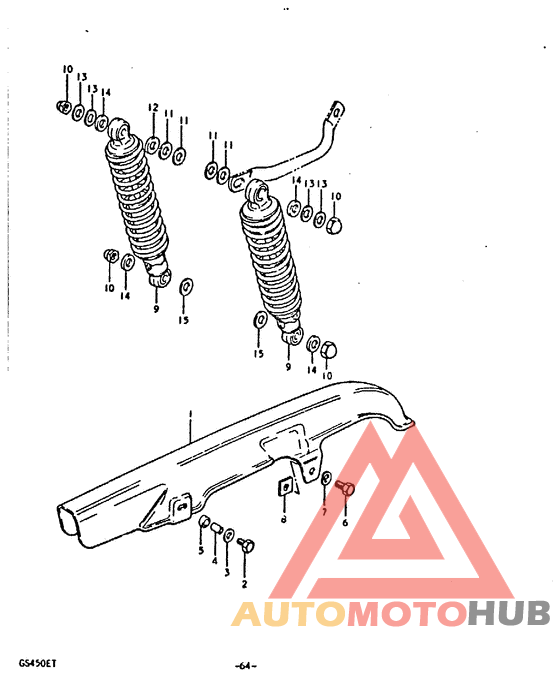 Chain case - shock absorber