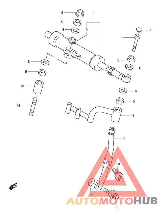 Демпфер рулевой