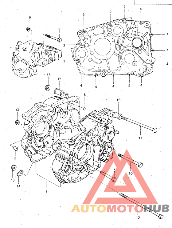 Картер двигателя