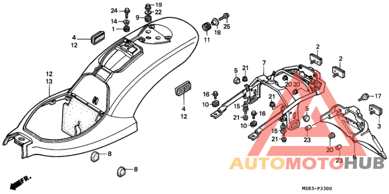 Заднее крыло