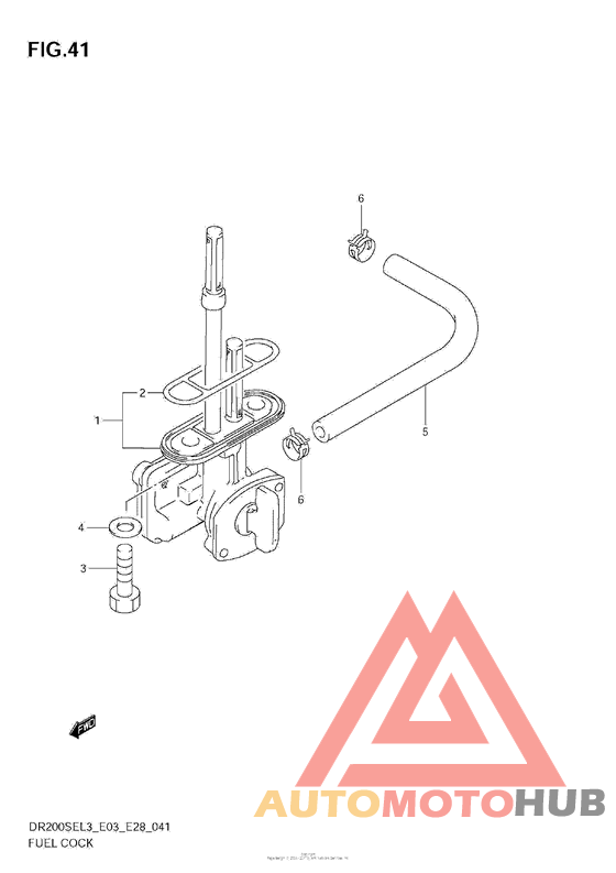 Fuel Cock (Dr200Sel3 E28)