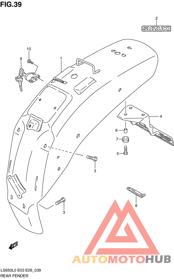 Заднее крыло