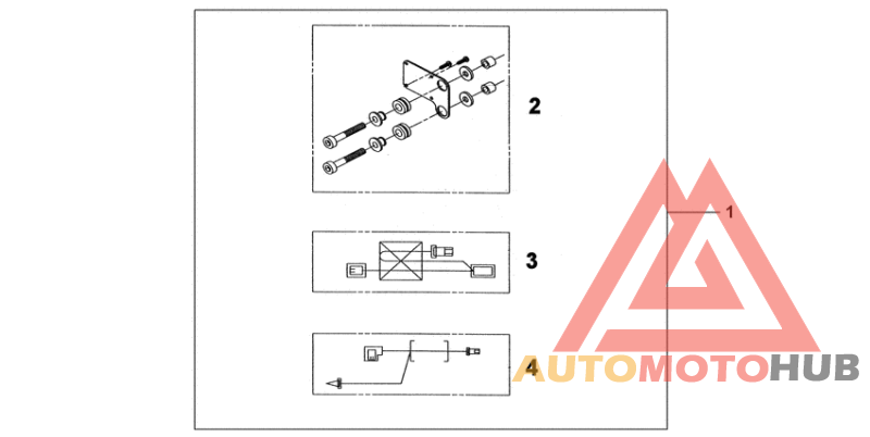 Heated grip att. kit