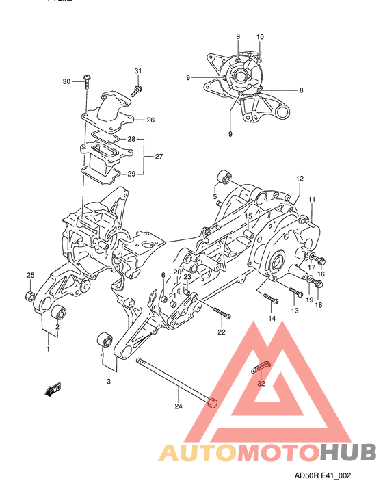 Картер двигателя