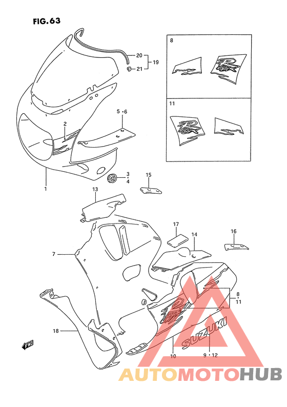 Cowling body