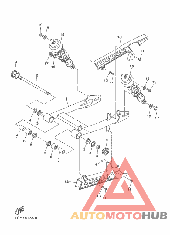 Rear arm & suspension