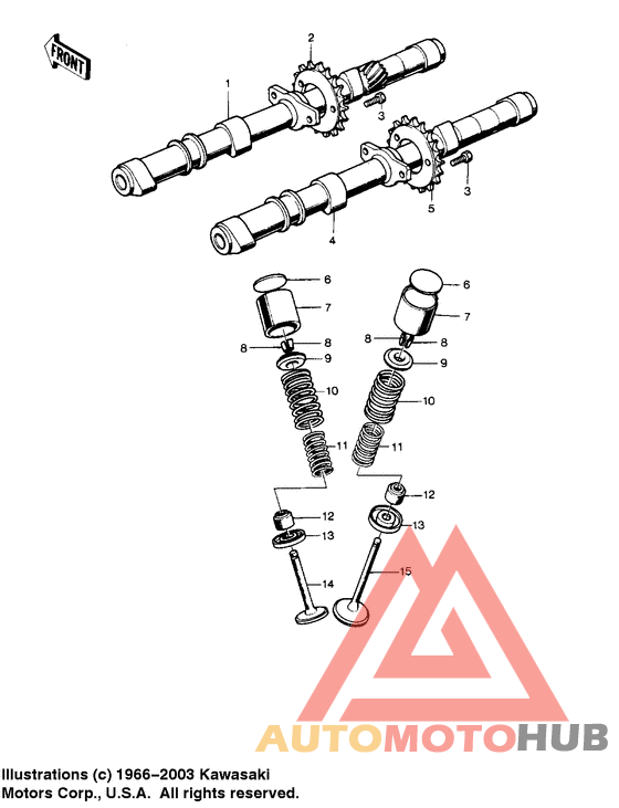 Camshafts/valves