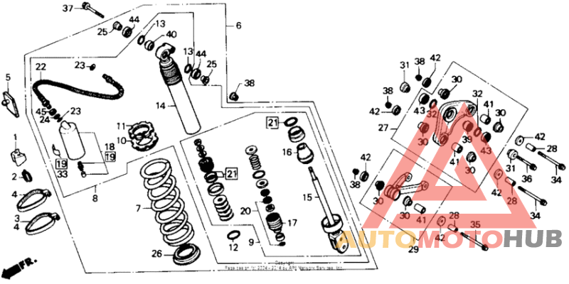 Shock absorber 85-87