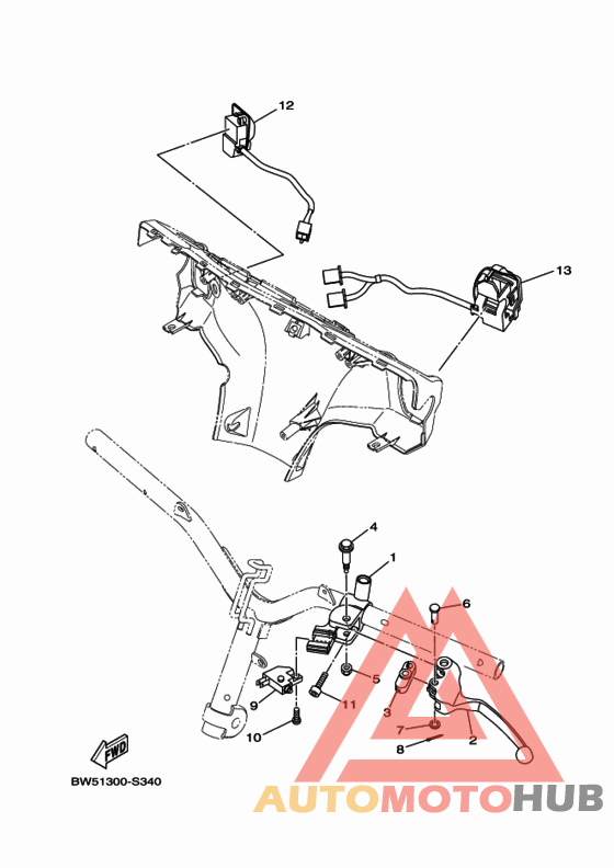 Handle switch & lever