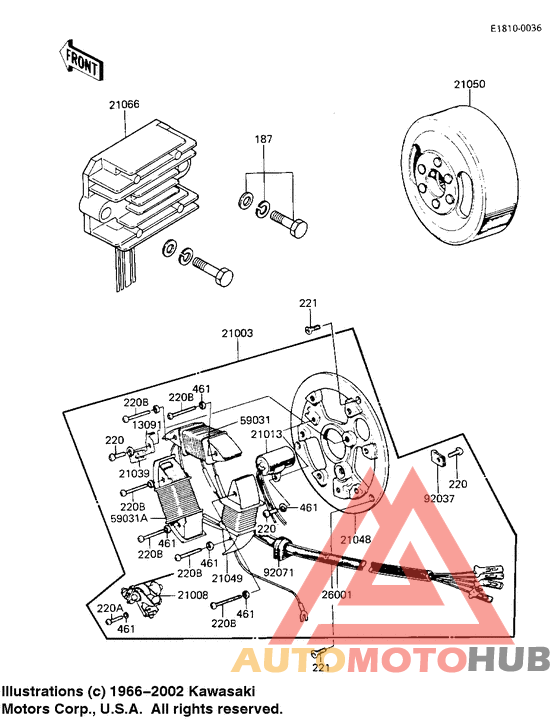 Ignition/generator/regulator