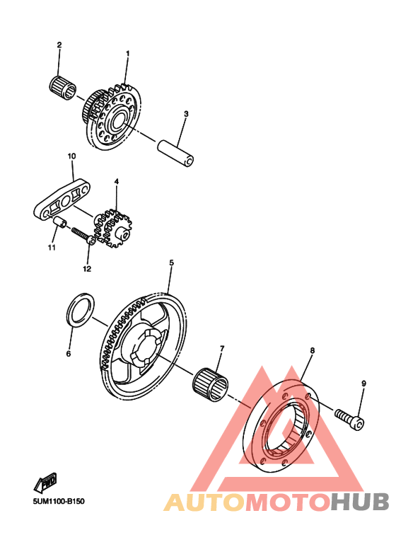 Муфта стартера