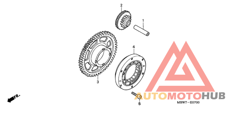 Муфта стартера