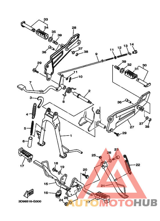 Stand & footrest