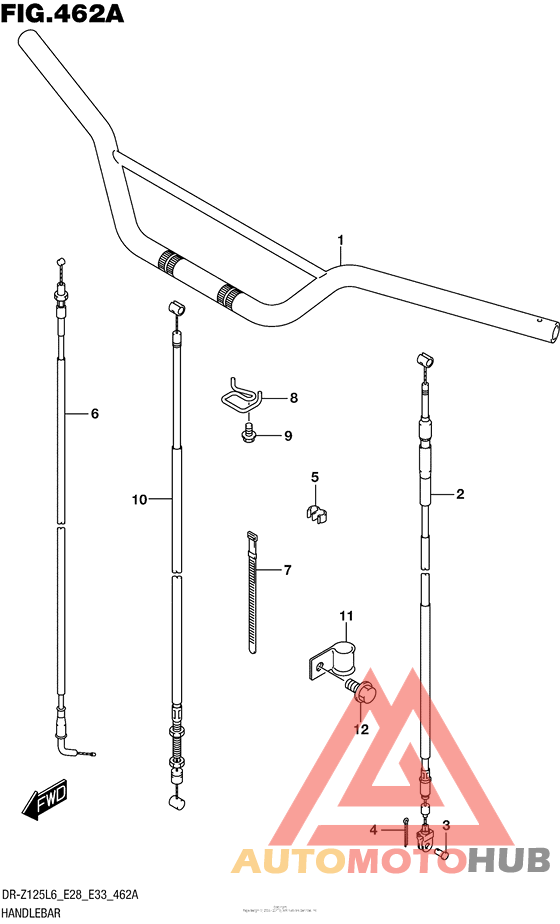 Handlebar (Dr-Z125L6 E28)
