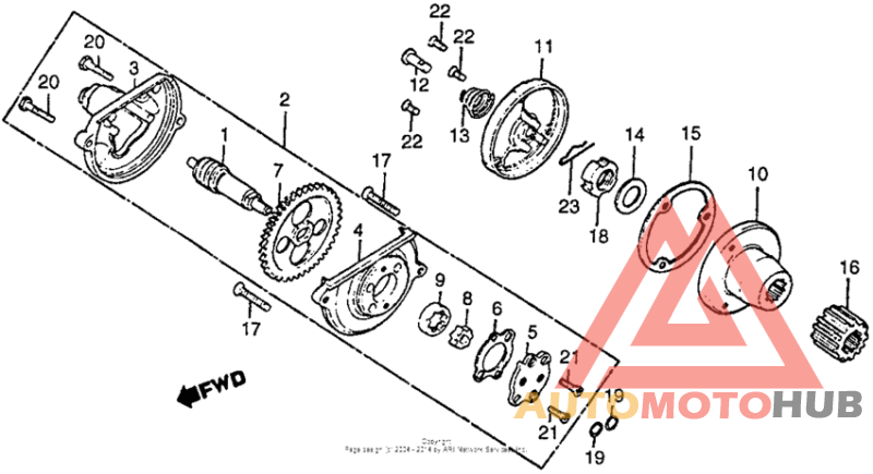 Oil pump + oil filter
