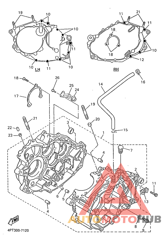 Картер двигателя