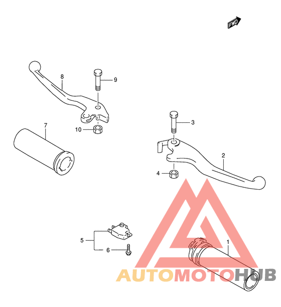 Рулевой рычаг