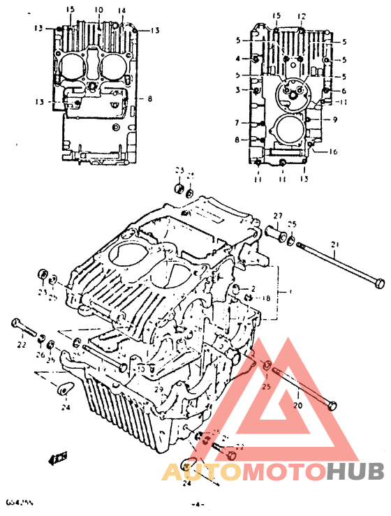 Картер двигателя