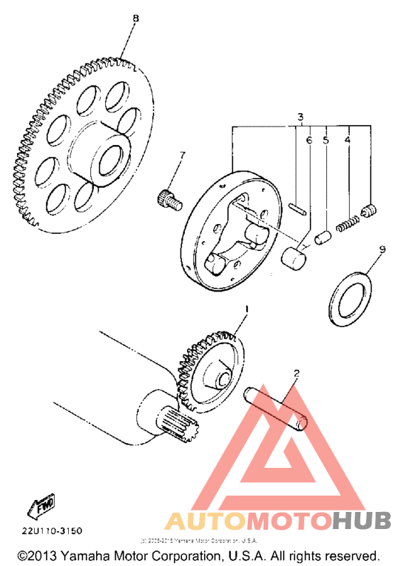 Муфта стартера