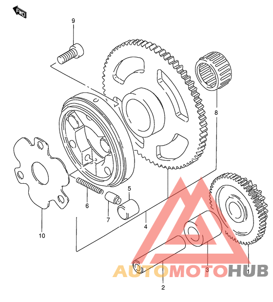 Муфта стартера
