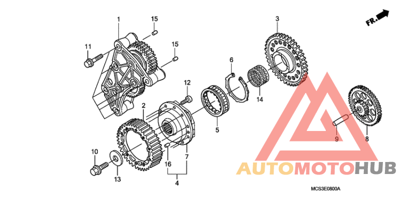 Муфта стартера