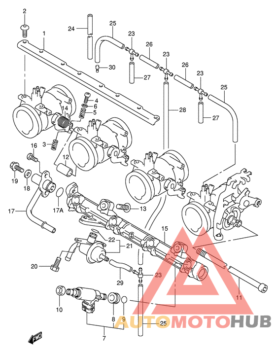 Throttle body fitting