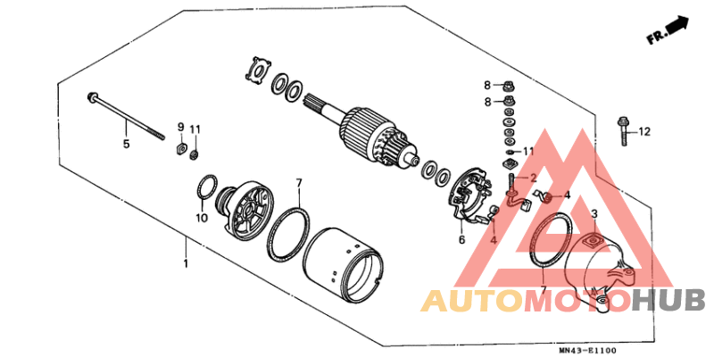 Стартерный мотор