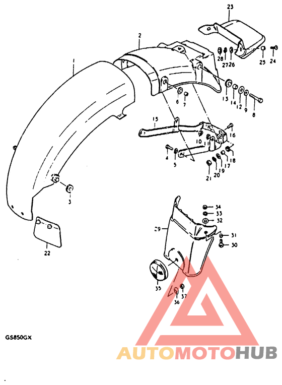 Заднее крыло