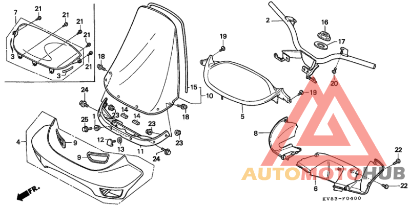 Handle pipe/handle cover