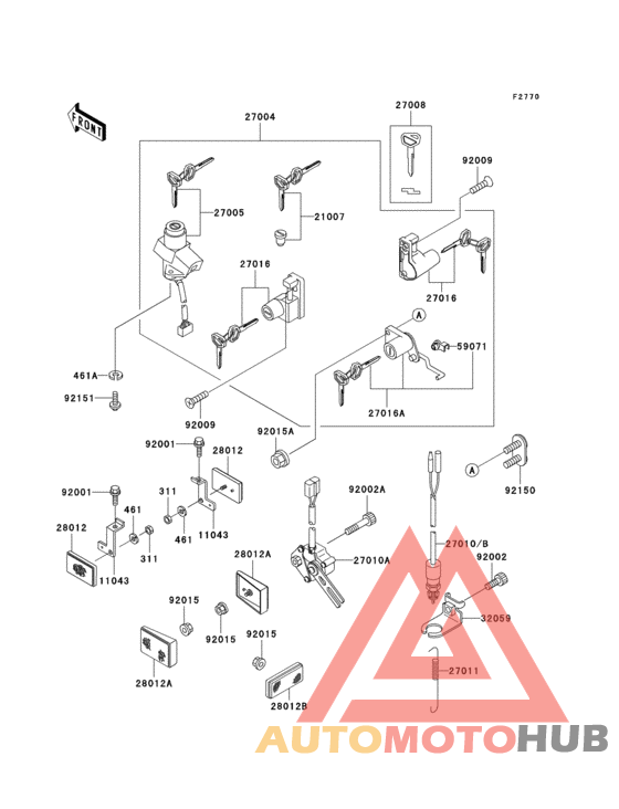 Замок зажикания