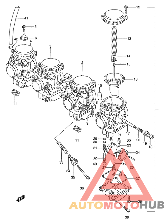 Carburetor assy